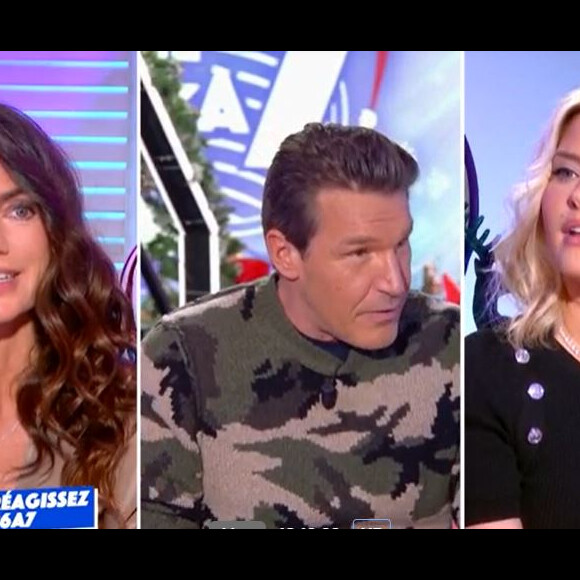 Kelly Vedovelli sexy pour le "6 à 7" et "Touche pas à mon poste", le 21 novembre 2022, sur C8