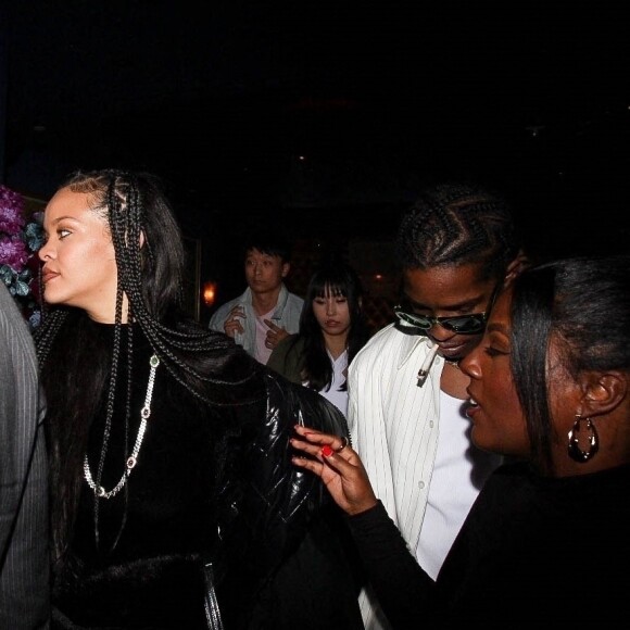Exclusif - ASAP Rocky, Rihanna - Soirée pour le lancement du whisky de ASAP Mercer & Prince à West Hollywood le 12 novembre 2022.