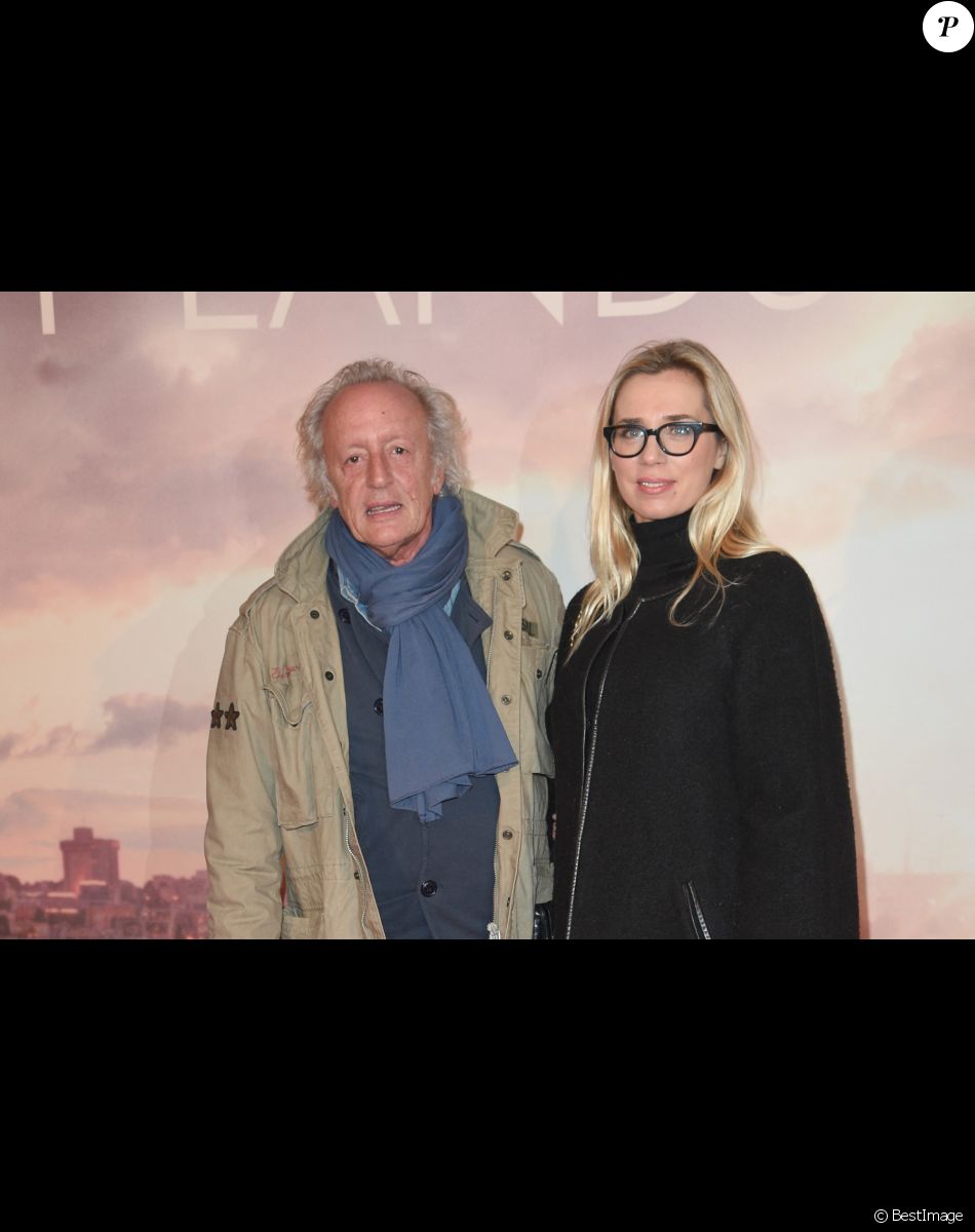Didier Barbelivien et sa femme Laure à l'avant-première du film "Holy Lands" au cinéma UGC Normandie à Paris, France, le 4 décembre 2018. © Coadic Guirec/Bestimage