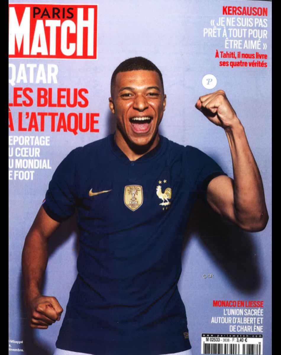 Le magazine Paris Match du 24 novembre 2022