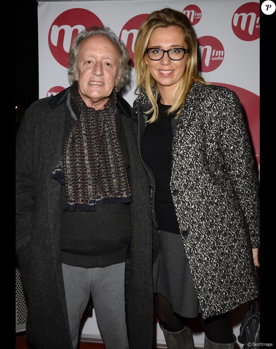 Exclusif - Didier Barbelivien et sa femme Laure - Concert privé MFM Radio de Alain Souchon et Laurent Voulzy sur un bateau-mouche à Paris le 10 novembre 2015. © Guirec Coadic / Bestimage