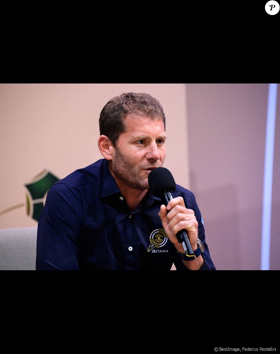 Charles Caudrelier ( navigateur skipper ) - lors de "Demain le Sport", évènement imaginé par L'Equipe, avec FranceInfo et France Télévisions à la Maison de la Radio à Paris, France, le 22 septembre 2022. © Federico Pestellini/Panoramic/Bestimage