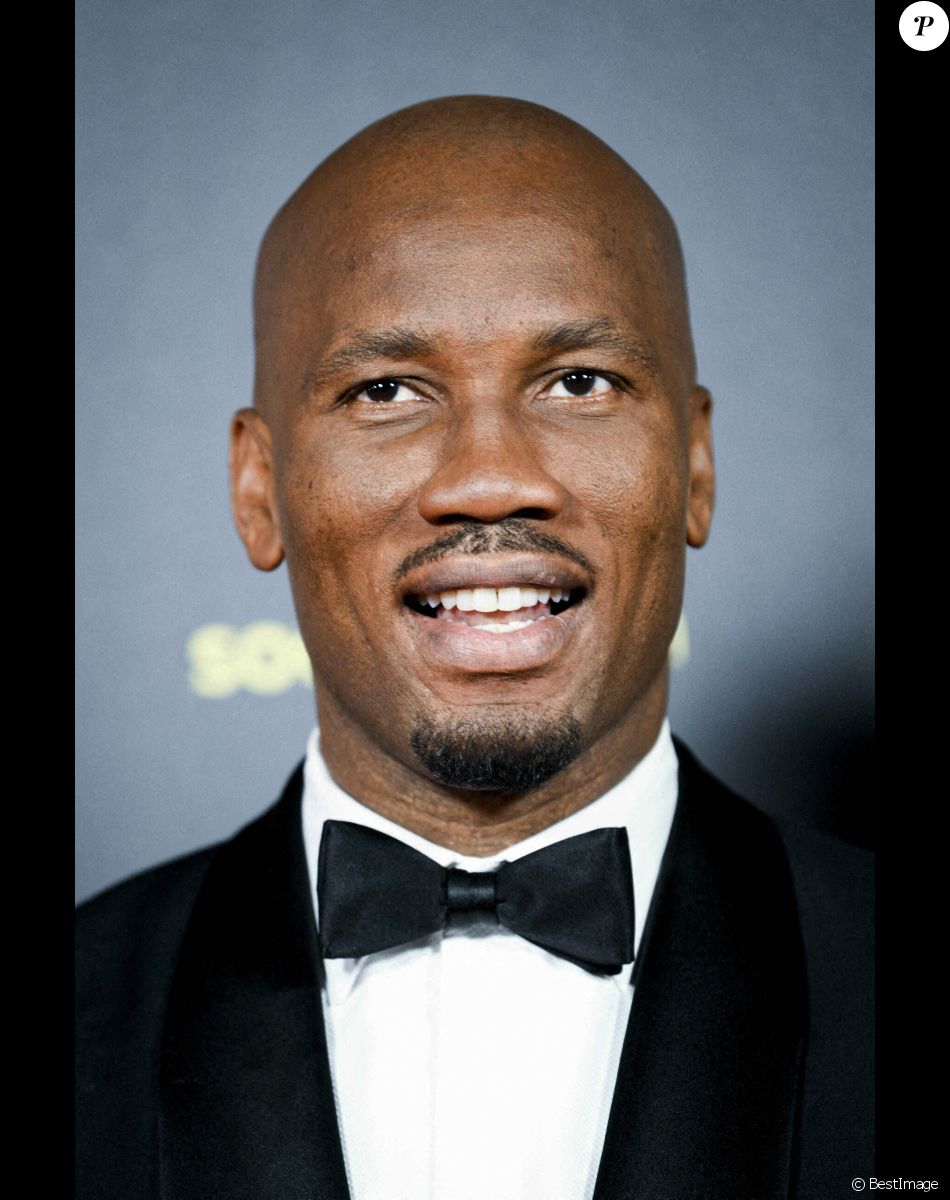 Didier Drogba - Photocall de la 66ème cérémonie du Ballon d'Or au Théâtre du Chatelet à Paris le 17 octobre 2022.