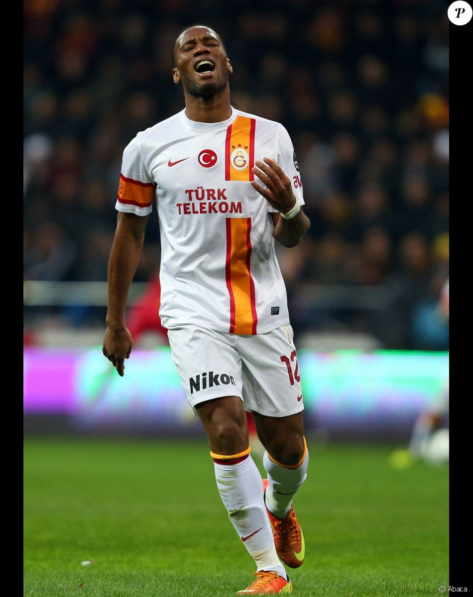 Didier Drogba au Kadir Has Stadium de Kayseri le 17 mars 2013