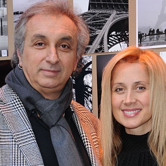 Lara Fabian et son ex-compagnon Gérard Puliccino le 14 décembre 2011.