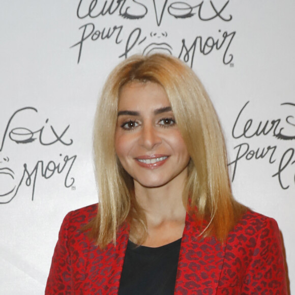 Julie Zenatti - Photocall - Concert caritatif "Leurs Voix pour l'Espoir" au profit de la recherche contre le cancer du pancréas, créé et présenté par L. Cholewa à l'Olympia à Paris, le 7 octobre 2019. Porté par le succès de ses précédentes éditions et une mobilisation toujours plus forte, le concert "Leurs Voix pour l'Espoir" revient pour la 8ème année, s'imposant comme LE rendez-vous caritatif de la rentrée. Cette année encore, de nombreux artistes donnent de la voix sur la scène de l'Olympia pour récolter des fonds en faveur de la Fondation A.R.C.A.D (Aide et recherche en Cancérologie Digestive) et aider la recherche contre le cancer du pancréas. © Marc Ausset-Lacroix - Pierre Perusseau / Bestimage