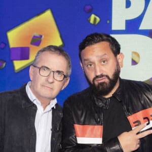 Exclusif - Cyril Hanouna et Christophe Dechavanne - Enregistrement de l'émission TPMP (Touche pas à mon poste) diffusée en direct sur C8 le 26 mai 2021 © Jack Tribeca / Bestimage