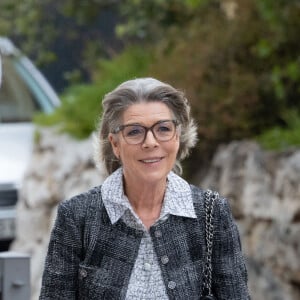 La princesse Caroline de Hanovre assiste au symposium "Journée de la Méditerranée" au musée Océanographique de Monaco, le 28 novembre 2022. Cette rencontre porte sur "L'emploi des jeunes et des femmes dans le bassin méditerranéen". © Olivier Huitel/Pool Monaco/Bestimage 