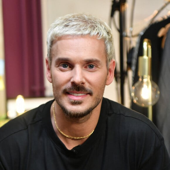 Exclusif - M. Pokora (Matt Pokora) - Backstage - Enregistrement de l'émission "La fête de la Chanson française" à Paris, diffusée le 29 novembre sur France 2. Le 7 novembre 2022 © Cyril Moreau-Veeren / Bestimage
