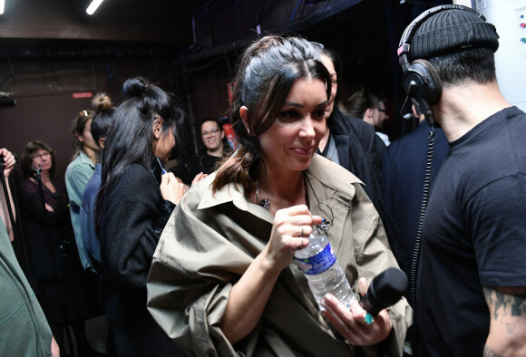 Exclusif - Jenifer Bartoli - Backstage - Enregistrement de l'émission "La fête de la Chanson française" à Paris, diffusée le 29 novembre sur France 2. Le 7 novembre 2022 © Cyril Moreau-Veeren / Bestimage