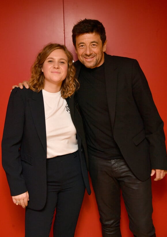 Exclusif - Patrick Bruel et Emma Peters - Backstage - Enregistrement de l'émission "La fête de la Chanson française" à Paris, diffusée le 29 novembre sur France 2. Le 7 novembre 2022 © Cyril Moreau-Veeren / Bestimage