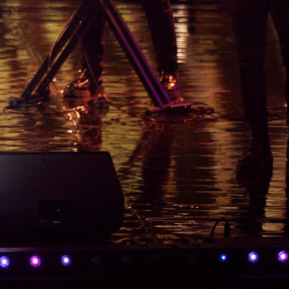 Exclusif - Jenifer Bartoli - Enregistrement de l'émission "La fête de la Chanson française" à Paris, diffusée le 29 novembre sur France 2. Le 7 novembre 2022 © Cyril Moreau-Veeren / Bestimage