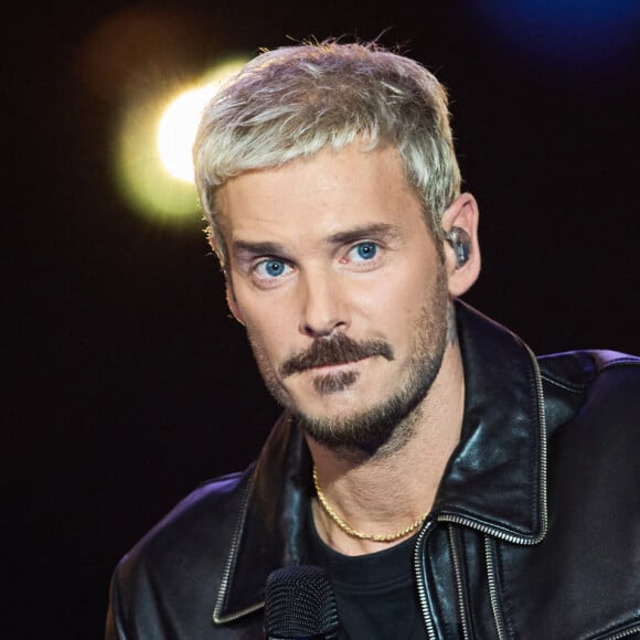 Exclusif - M. Pokora (Matt Pokora) - Enregistrement de l'émission "La fête de la Chanson française" à Paris, diffusée le 29 novembre sur France 2. Le 7 novembre 2022 © Cyril Moreau-Veeren / Bestimage