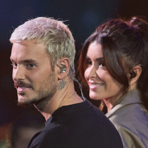 Exclusif - M. Pokora (Matt Pokora), Jenifer Bartoli - Enregistrement de l'émission "La fête de la Chanson française" à Paris, diffusée le 29 novembre sur France 2. Le 7 novembre 2022 © Cyril Moreau-Veeren / Bestimage