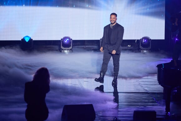 Exclusif - La chanteuse Zazie et Slimane - Enregistrement de l'émission "La fête de la Chanson française" à Paris, diffusée le 29 novembre sur France 2. Le 7 novembre 2022 © Cyril Moreau-Veeren / Bestimage