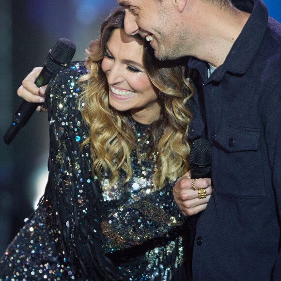 Exclusif - Grand Corps Malade (Fabien Marsaud), Laury Thilleman - Enregistrement de l'émission "La fête de la Chanson française" à Paris, diffusée le 29 novembre sur France 2. Le 7 novembre 2022 © Cyril Moreau-Veeren / Bestimage