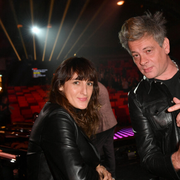 Exclusif - Benjamin Biolay et Juliette Armanet - Backstage - Enregistrement de l'émission "La fête de la Chanson française" à Paris, diffusée le 29 novembre sur France 2. Le 7 novembre 2022 © Cyril Moreau-Veeren / Bestimage