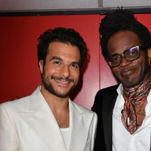 Exclusif - Amir Haddad et Tété - Backstage - Enregistrement de l'émission "La fête de la Chanson française" à Paris, diffusée le 29 novembre sur France 2. Le 7 novembre 2022 © Cyril Moreau-Veeren / Bestimage