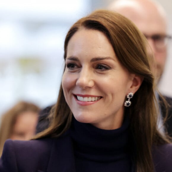 Catherine "Kate" Middleton, princesse de Galles, avec le prince de Galles William - arrivée à l'aéroport de Boston. Le 30 novembre 2022