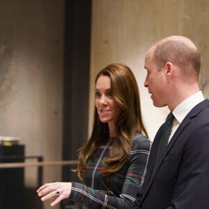 Le prince de Galles William et Catherine "Kate" Middleton, princesse de Galles, reçus par la maire de Boston. Le 30 novembre 2022