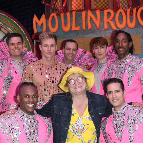 Exclusif - Christine Bravo - Soirée de réouverture du Moulin Rouge à Paris, le 10 septembre 2021. © Coadic Guirec / Bestimage