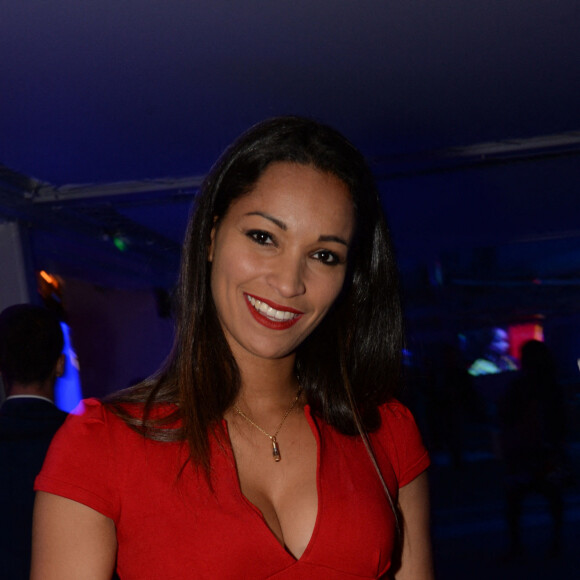 Cindy Fabre (Miss France 2005) - Soirée Orange Cinéma sur la plage du Majestic lors du 70ème Festival International du Film de Cannes, France, le 20 mai 2017. © Rachid Bellak/Bestimage