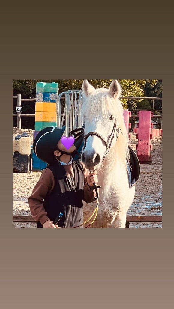 Giulia Sarkozy est une fan d'équitation