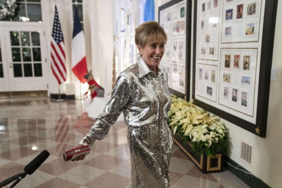 Valerie Biden Owens soeur de Joe Biden - Dîner d'état en l'honneur de la venue d'Emmanuel et Brigitte Macron à la Maison Blanche, Washington, Etats-Unis, le 1er décembre 2022