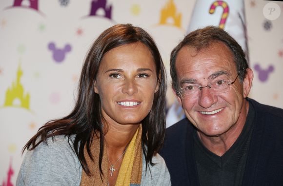 Jean-Pierre Pernaut et sa femme Nathalie Marquay à Paris le 10 novembre 2013