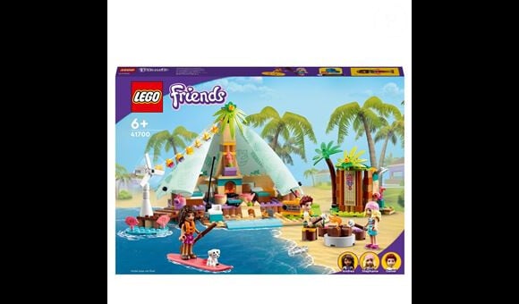 Votre enfant va partir en expédition dans un camping glamour à la plage avec les Lego Friends