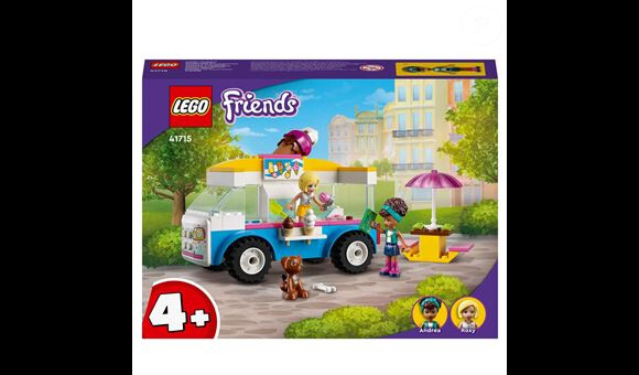 Votre enfant va servir de délicieuse douceurs avec ce camion de glaces Lego Friends