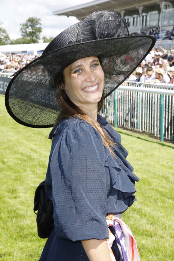 Julie de Bona - Prix de Diane Longines à l'hippodrome de Chantilly, le 16 juin 2019. © Marc Ausset-Lacroix/Bestimage