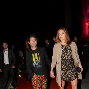 Exclusif - Jamel Debbouze et sa femme Melissa Theuriau au cocktail "Aftershow" dans le cadre du festival Marrakech du Rire 2016. Marrakech, le 4 juin 2016. © Bellak Rachid/Bestimage