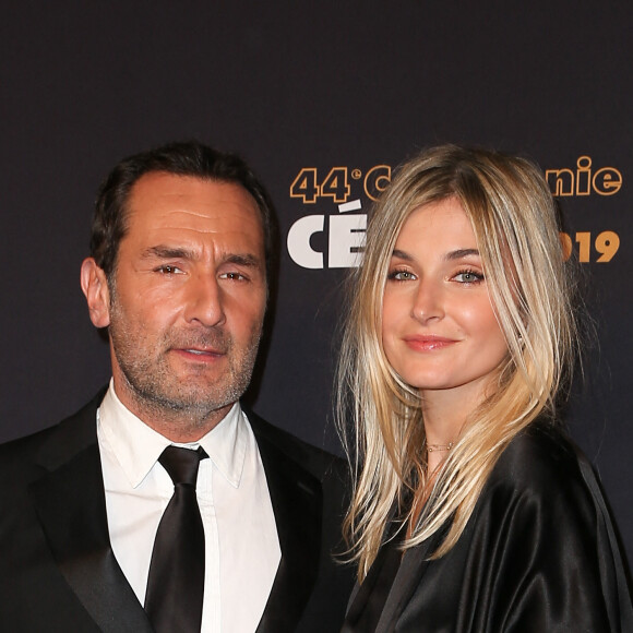Gilles Lellouche et sa compagne Alizée Guinochet - Photocall de la 44ème cérémonie des César à la salle Pleyel à Paris. Le 22 février 2019 © Borde-Jacovides / Bestimage 