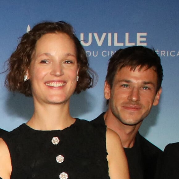 Vicky Krieps, Gaspard Ulliel - Press room lors de la soirée de clôture du 45ème Festival du Cinéma Américain de Deauville © Denis Guignebourg / Bestimage 