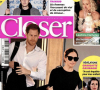 Couverture du dernier numéro du magazine "Closer" paru le 9 décembre 2022