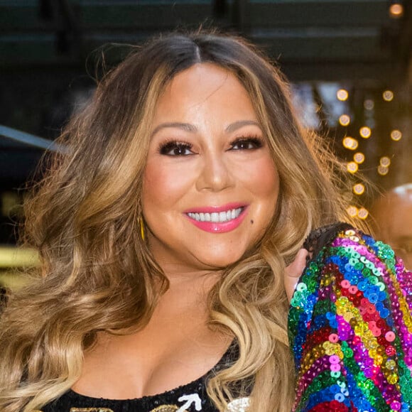Mariah Carey se rend à la projection du film "Bros" à New York. 