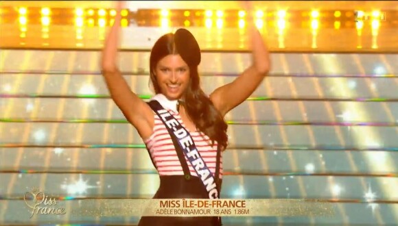 Miss Ile-de-France lors du concours Miss France 2023