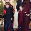 Charlotte et George tendrement embrassés par leur grand-père Charles III, doux moment de Noël immortalisé