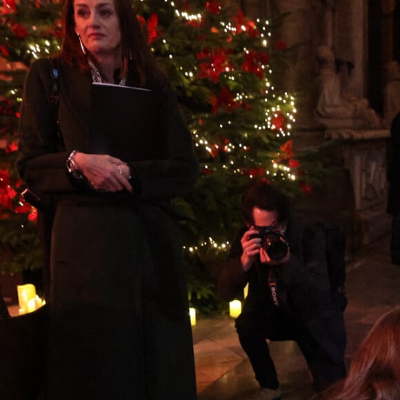 Catherine (Kate) Middleton, princesse de Galles, arrive pour le "Together at Christmas" Carol Service à l'abbaye de Westminster à Londres, Royaume uni, le 15 décembre 2022. 