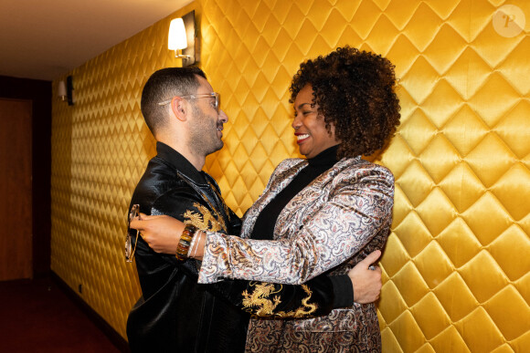 Exclusif - Grégory Bakian, Laura Flessel-Colovic - Concert de Grégory Bakian au Casino de Paris le 12 décembre 2022. © Jerémy Melloul/Bestimage 