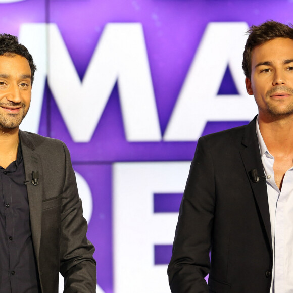 Exclusif - Cyril Hanouna et Bertrand Chameroy - Conference de presse rentree D8 et D17 "Touche Pas a Ma Rentree", le 29 aout 2013.