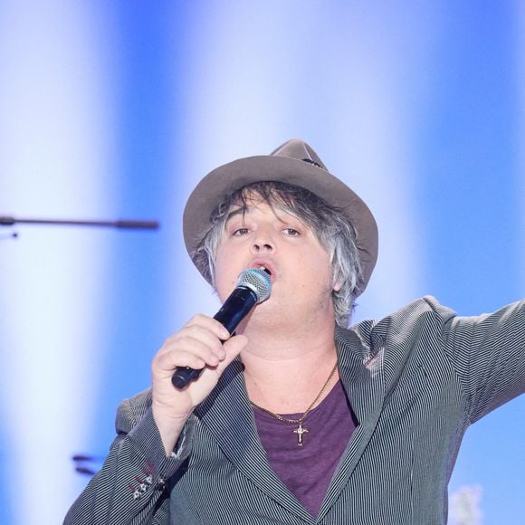 Exclusif - Pete Doherty (Peter Doherty) lors de l'enregistrement d'un Grand show de Noël "Christmas Show" imaginé par B.Biolay avec une pléiade d'artistes prestigieux au Casino de Paris, France, le 29 septembre 2022, diffusé sur Canal+, le 21 décembre 2022.. © Cyril Moreau/Bestimage