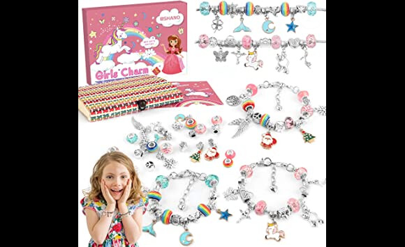 Votre enfant va pouvoir créer des bracelets à charms ultra tendance avec ce jeu Pandora bracelets bijoux enfant de Hyasia