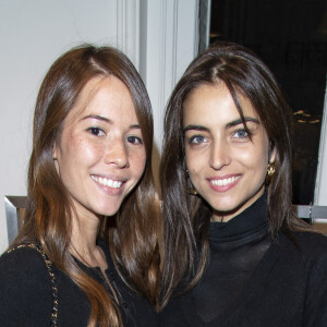 Exclusif - Emilie Broussouloux et Charlotte Lemay lors de la Soirée La Canadienne X Nobis pour le lancement de la nouvelle collection Nobis dans leur nouvelle boutique au 39 rue du Four à Paris , le 13 novembre 2019. © Pierre Perusseau / Bestimage 