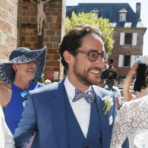 Ségolène Royal - Mariage de Thomas Hollande et de la journaliste Emilie Broussouloux à la mairie à Meyssac en Corrèze près de Brive, ville d'Emiie. Le 8 Septembre 2018. © Patrick Bernard-Guillaume Collet / Bestimage