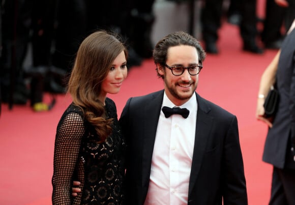 Thomas Hollande et sa compagne Emilie Broussouloux - Montée des marches du film "L'Amant Double" lors du 70ème Festival International du Film de Cannes. © Borde-Jacovides-Moreau / Bestimage 