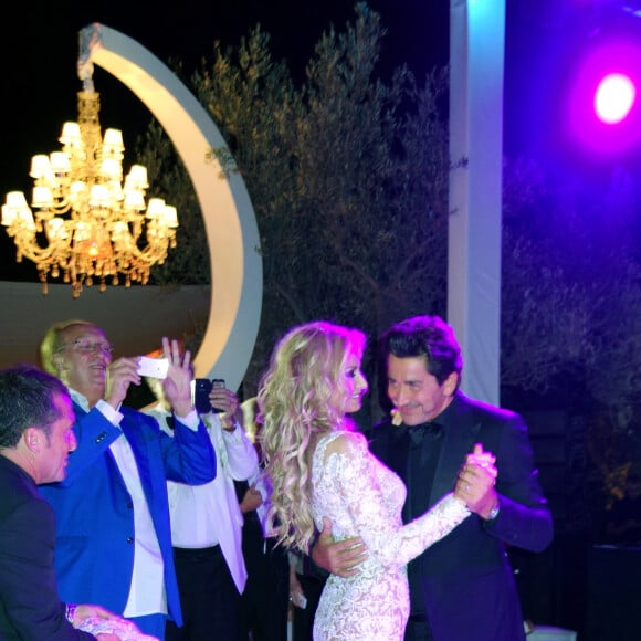 Exclusif - Fête du mariage de Adriana Karembeu et de André (Aram) Ohanian au palais Rhoul à Marrakech, Maroc le 18 juin 2014. 