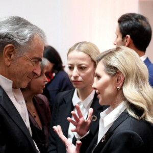 Exclusif - Bernard-Henri Lévy et Olena Zelenska - Soirée de gala au profit de la Fondation Olena Zelenska à la salle Pleyel à Paris, le 13 décembre 2022. © Dominique Jacovides / Bestimage