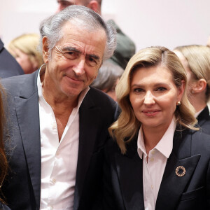 Exclusif - Bernard-Henri Lévy et Olena Zelenska - Soirée de gala au profit de la Fondation Olena Zelenska à la salle Pleyel à Paris, le 13 décembre 2022. © Dominique Jacovides / Bestimage